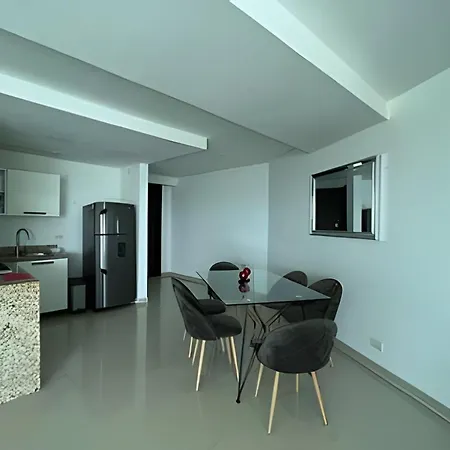 2 Morros. Vista Ciénaga Y Salida Playa Apartamento *