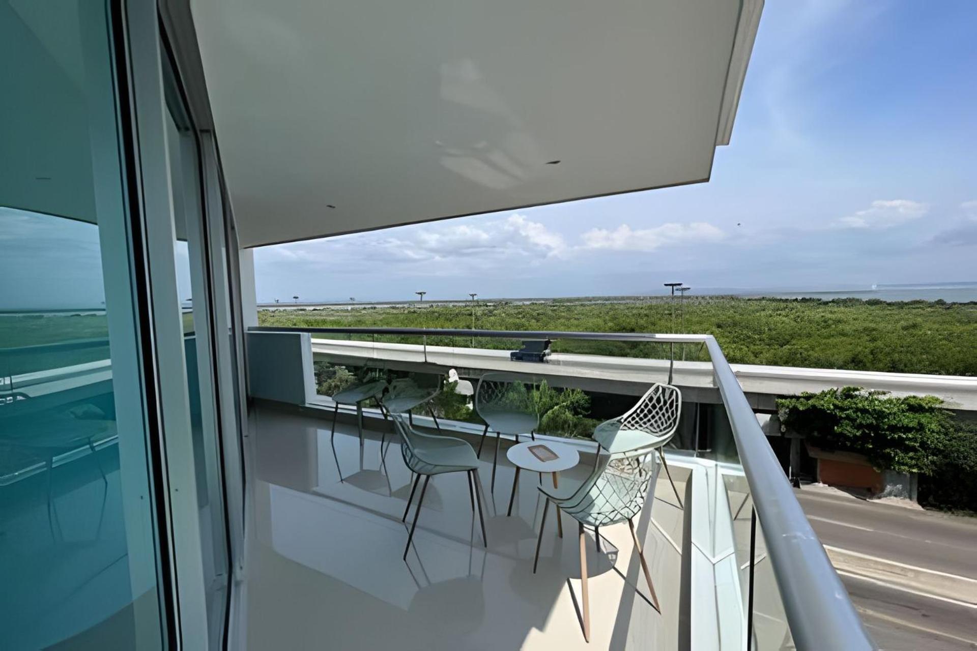 2 Morros. Vista Ciénaga Y Salida Playa Apartamento Cartagena